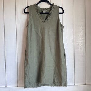 Tommy Bahama Green Linen Dress